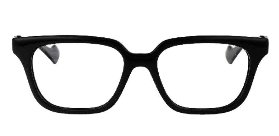 GG1536O Temple Logo Square Glasses