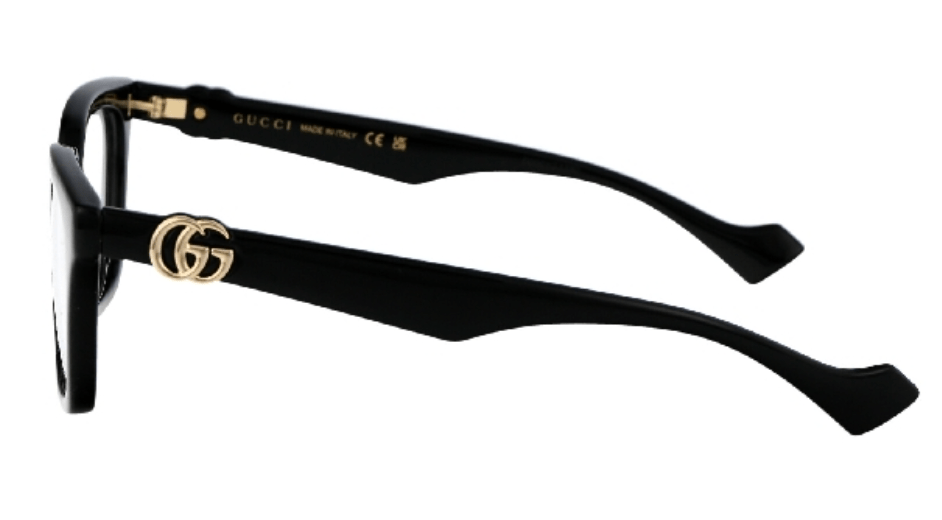 GG1536O Temple Logo Square Glasses