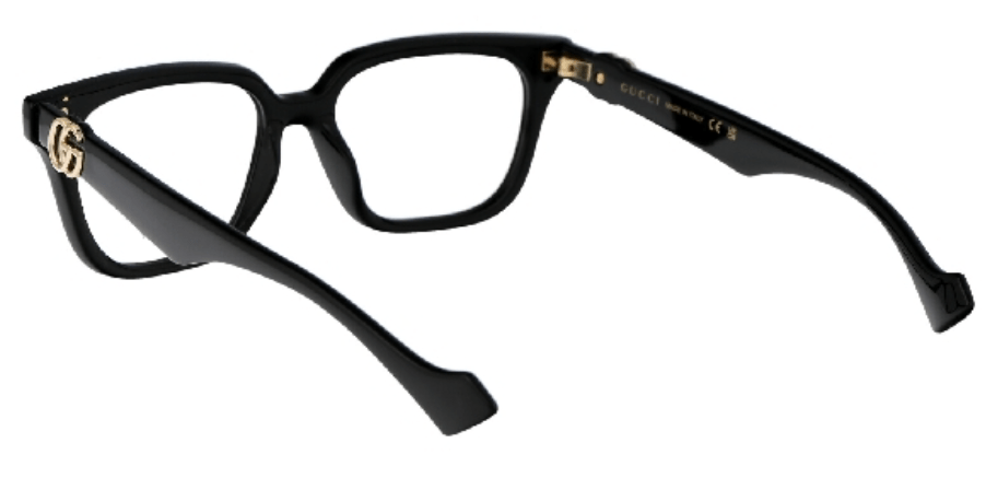 GG1536O Temple Logo Square Glasses
