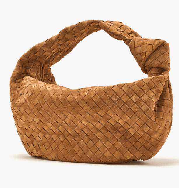 Bottega Veneta Intrecciato Suede Medium Jodie