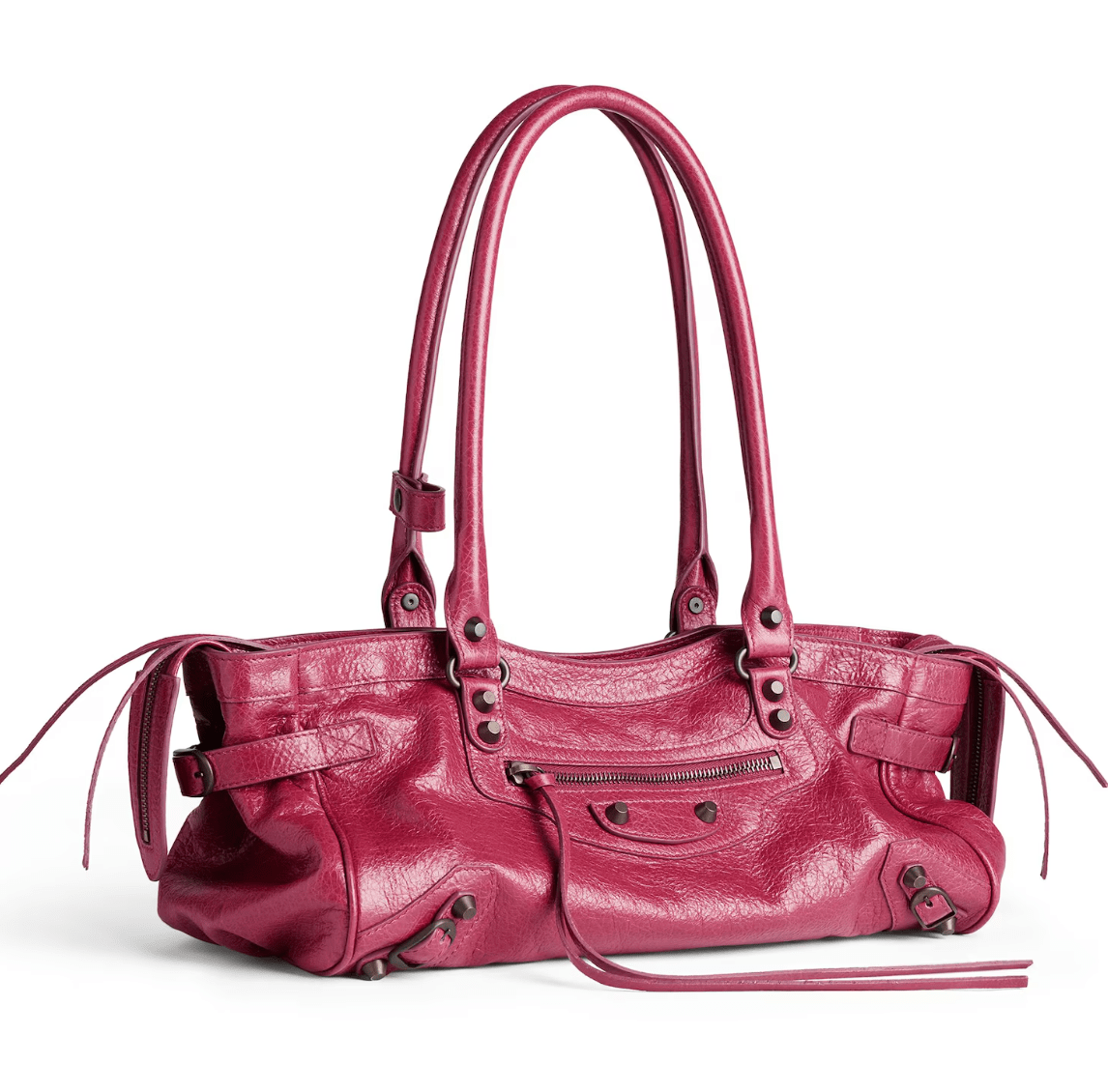 BALENCIAGA Le City E/W Pink Tote Bag