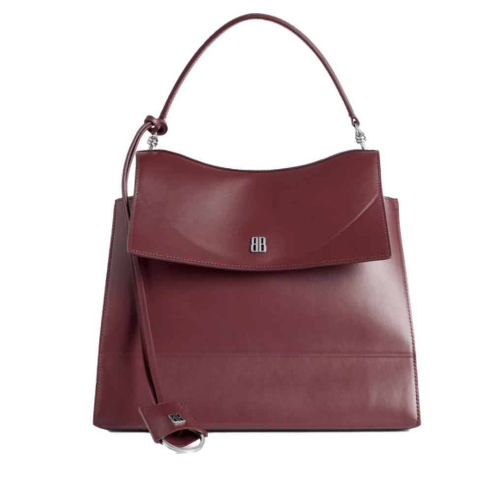 Balenciaga Nano Handbag Medium Dark Burgundy