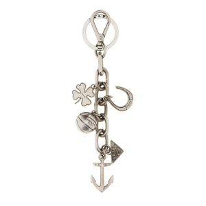 Prada Silver Keyring