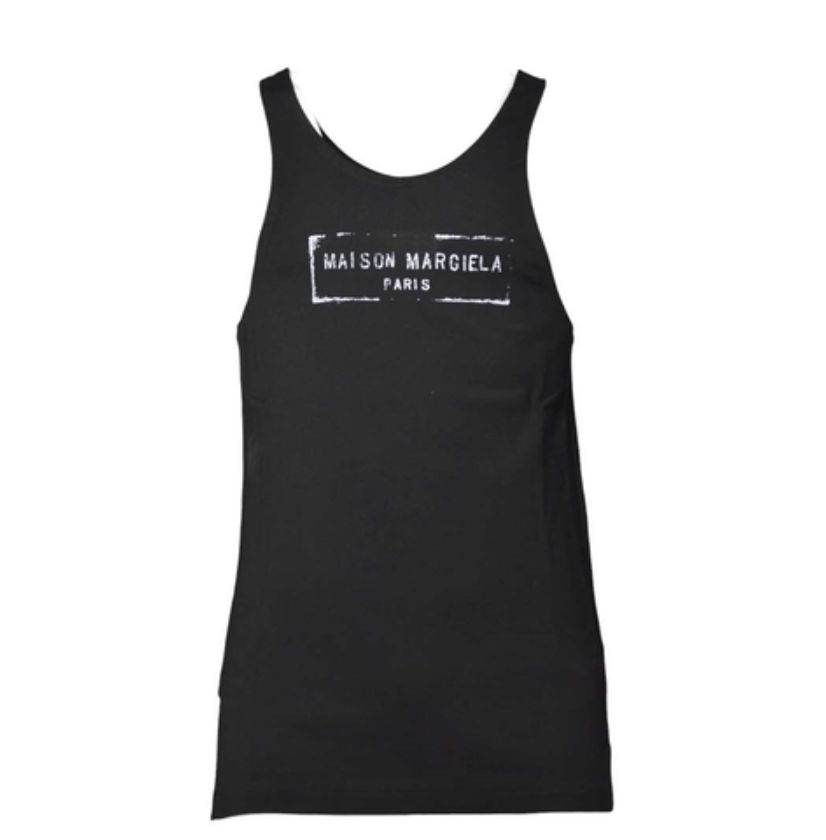 Maison Margiela Black Sleeveless Top