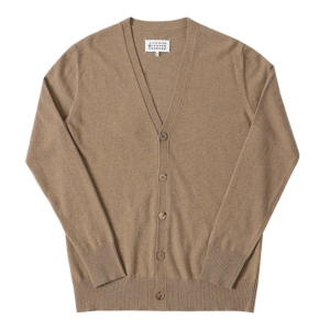 Maison Margiela V-Neck Cardigan Camel