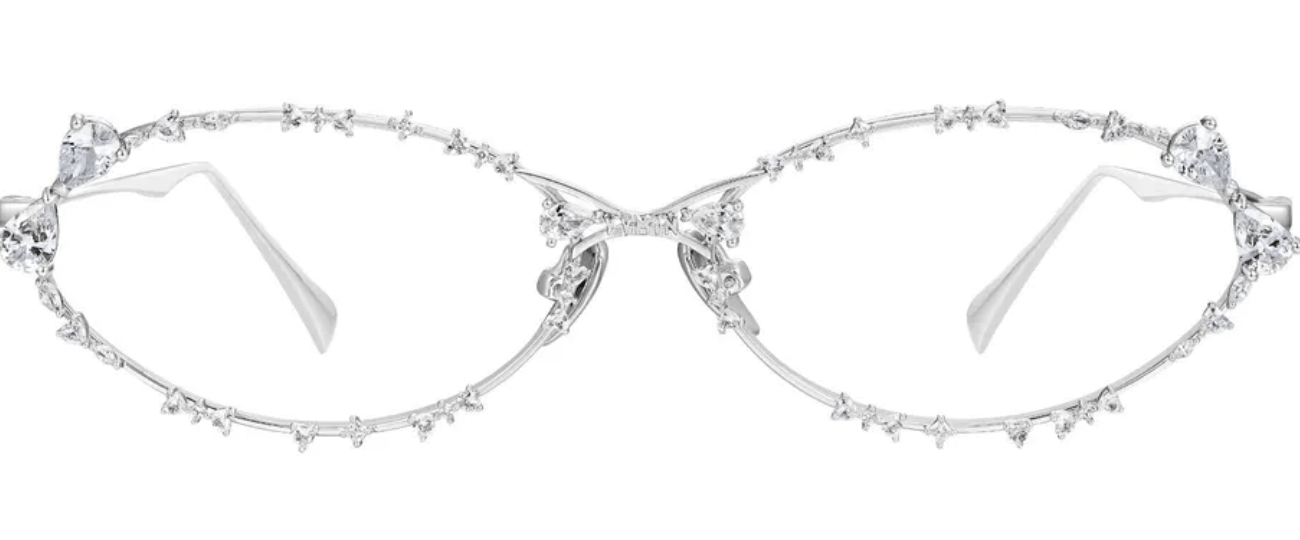 YVMIN Ripple / Bitter Salty Glaze Glasses Silver