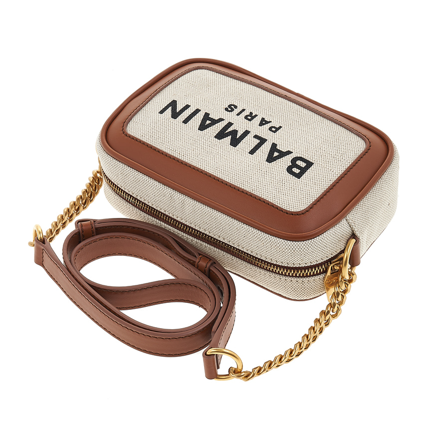 logo cotton camera bag