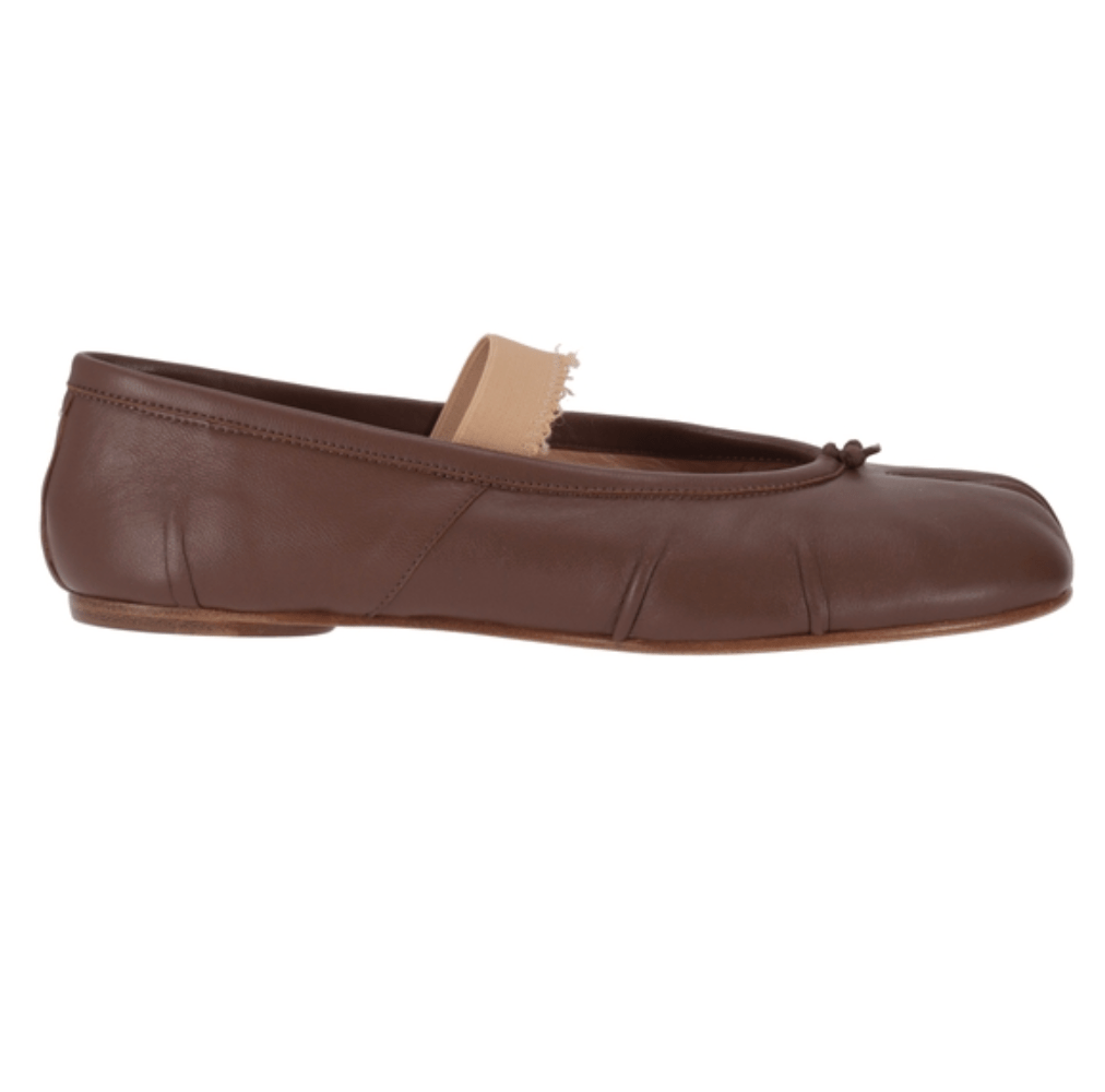 Maison Margiela Brown Flat Shoes