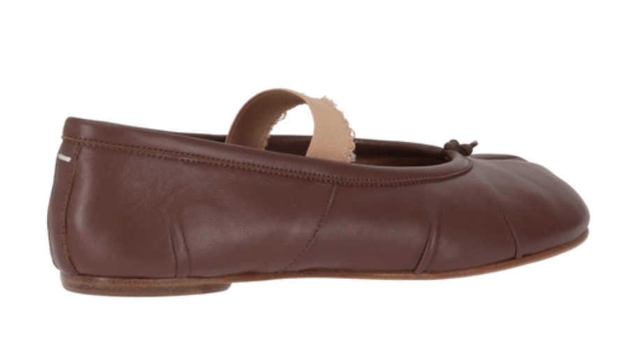 Maison Margiela Brown Flat Shoes