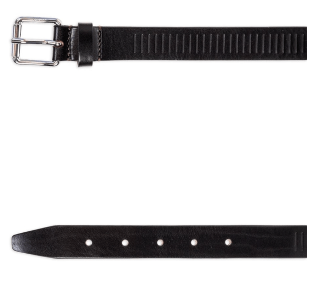 Lemaire Brown Leather Belt