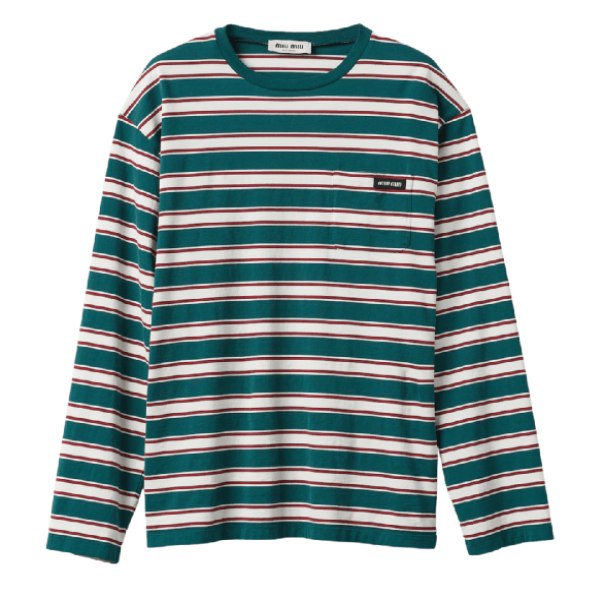 Long Sleeve Cotton Jersey T-Shirt