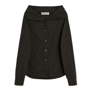 Our Legacy Kaonashi Black Check Shirt
