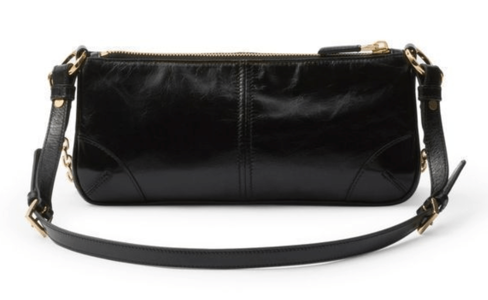 Prada Re-Edition 2002 Medium Leather Shoulder Bag Black