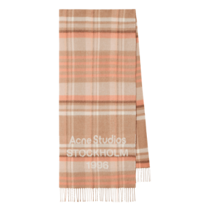 Acne Studios Venus 1996 jacquard wool scarf
