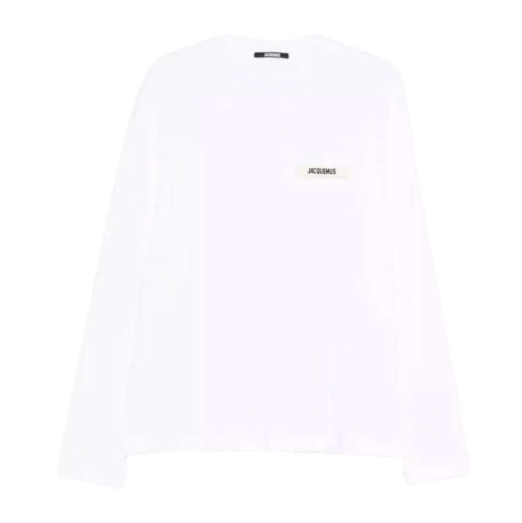 JACQUEMUS]LE GROS GRAIN T-SHIRT WHITE