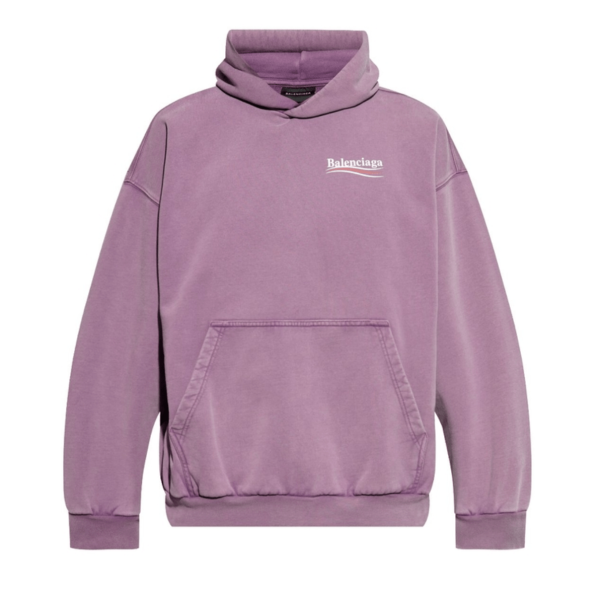 BALENCIAGA Political Campaign Medium-Fit Hoodie 