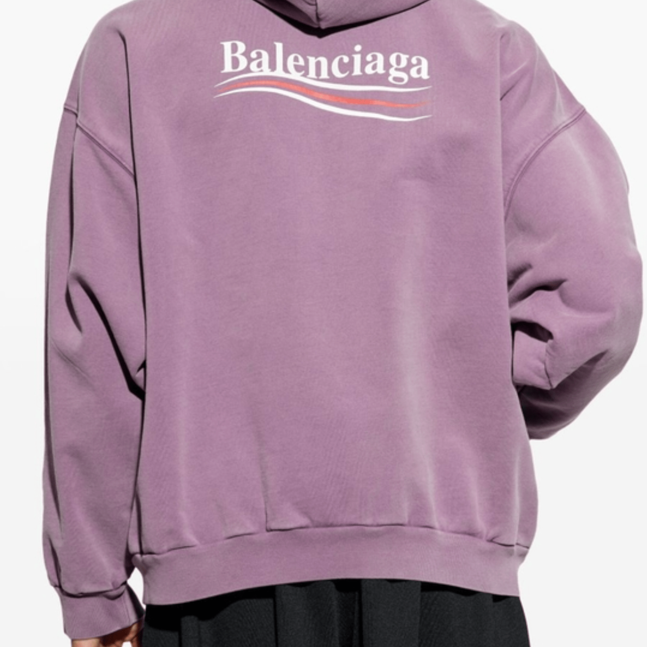 BALENCIAGA Political Campaign Medium-Fit Hoodie 