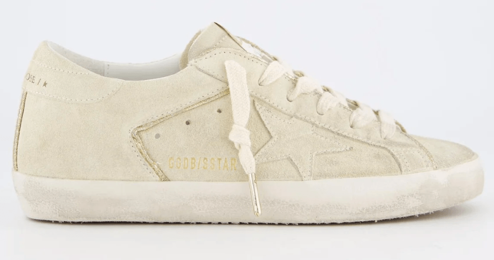 Golden Goose Superstar Sneakers Double Quarter with List
