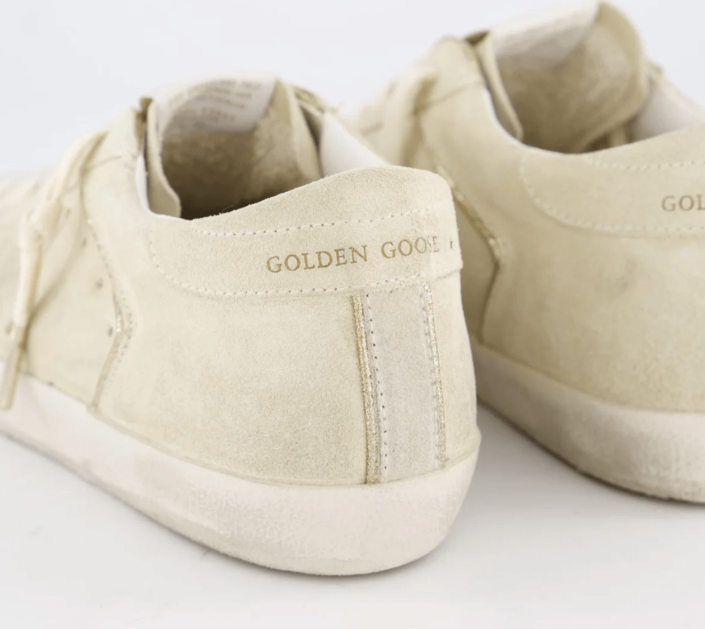 Golden Goose Superstar Sneakers Double Quarter with List