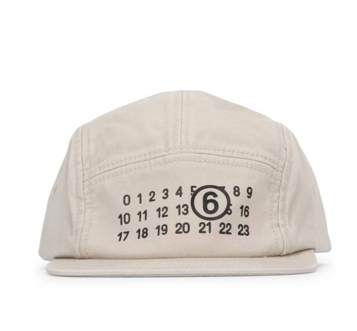 MM6 Maison Margiela logo-print cotton baseball cap