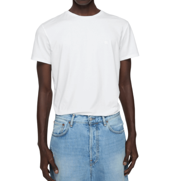 Acne Studios T-Shirt Regular Fit Optic White