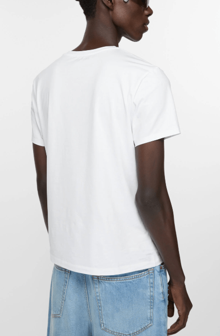 Acne Studios T-Shirt Regular Fit Optic White