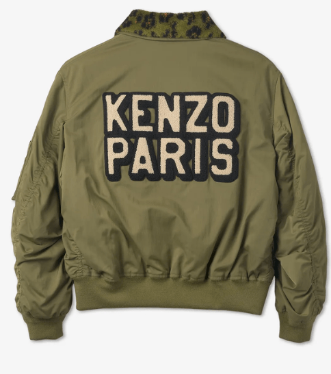 Boxy Flight Bomber Jacket – Khaki 