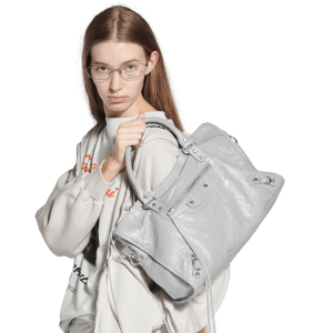Le City Bag Medium in Light Grey