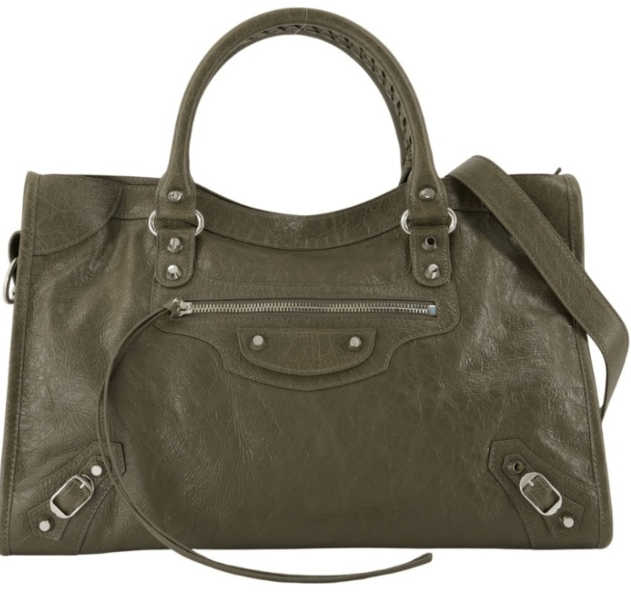 Le City Medium Bag in Army Green