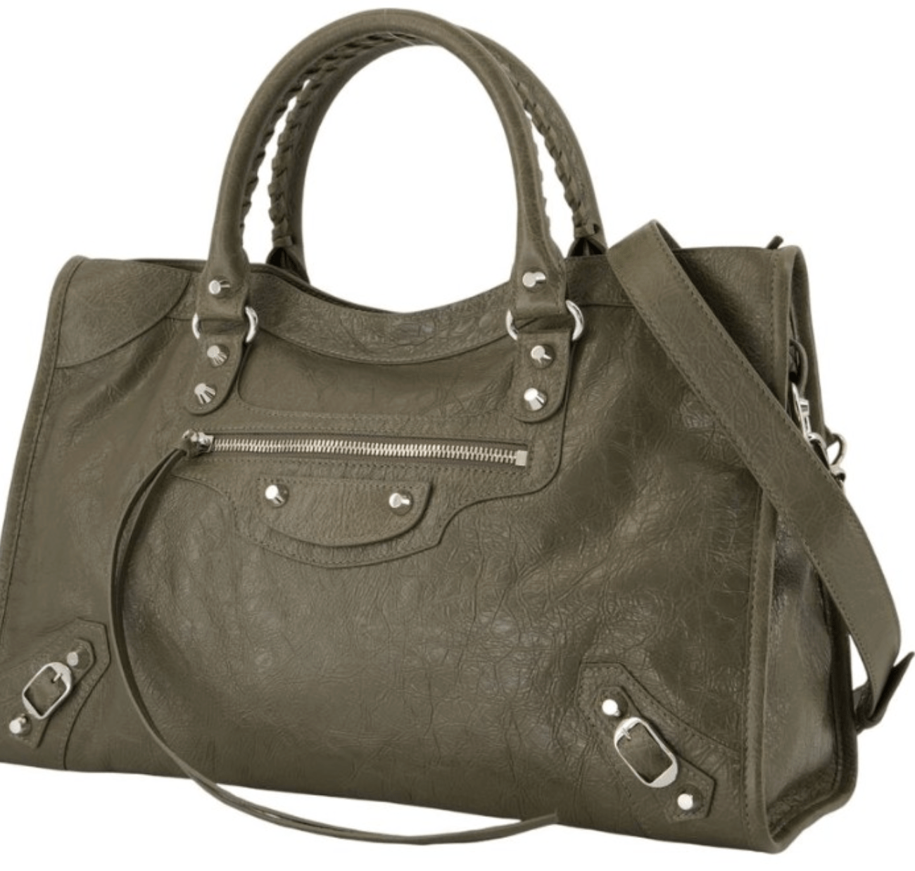 Le City Medium Bag in Army Green