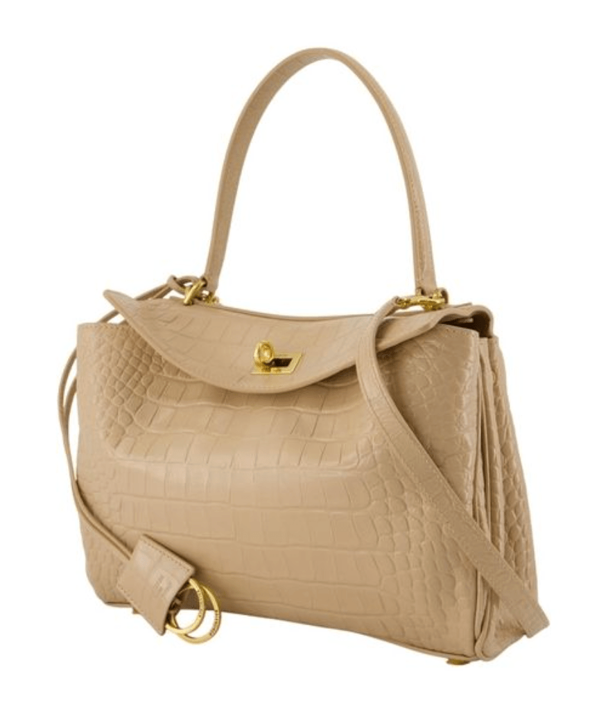 Balenciaga Rodeo Handbag Small Beige