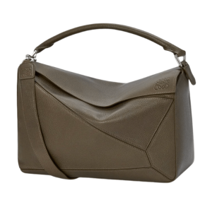 Large Puzzle bag in supple grained calfskin