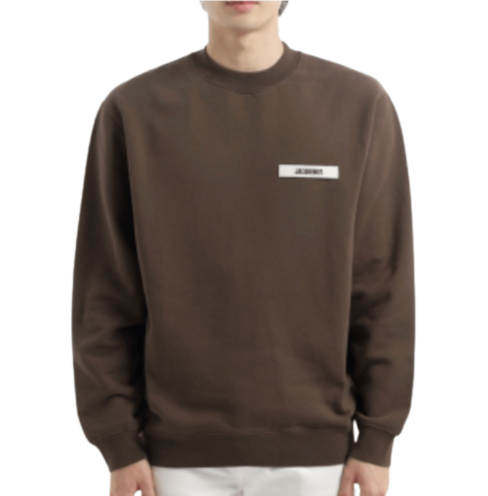 JACQUEMUS Le Gros Grain Sweatshirt - Brown