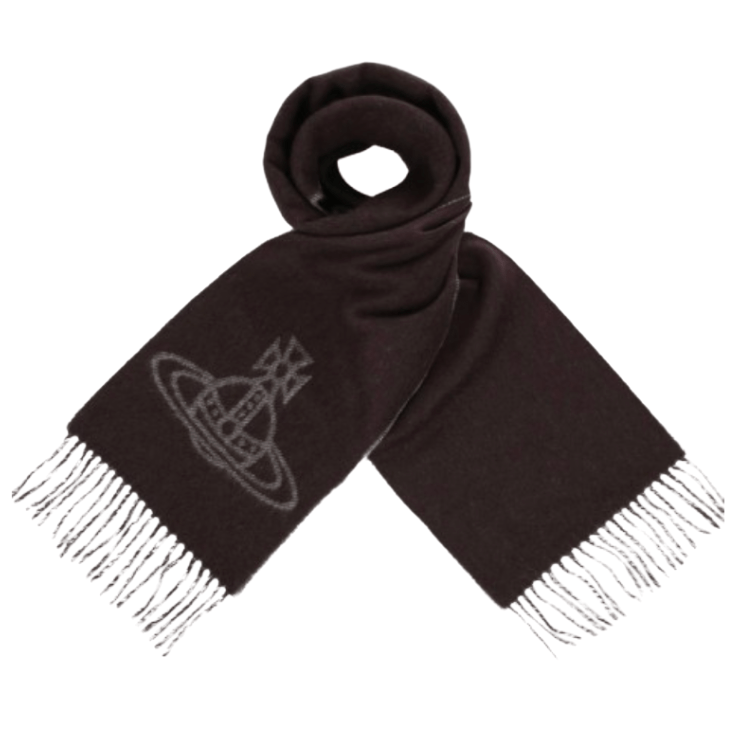 VIVIENNE WESTWOOD DOUBLE FACE SCARF 