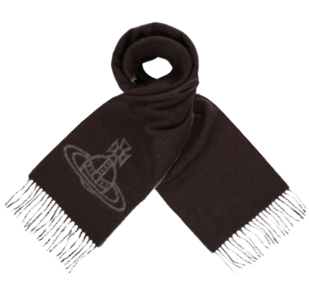 VIVIENNE WESTWOOD DOUBLE FACE SCARF 