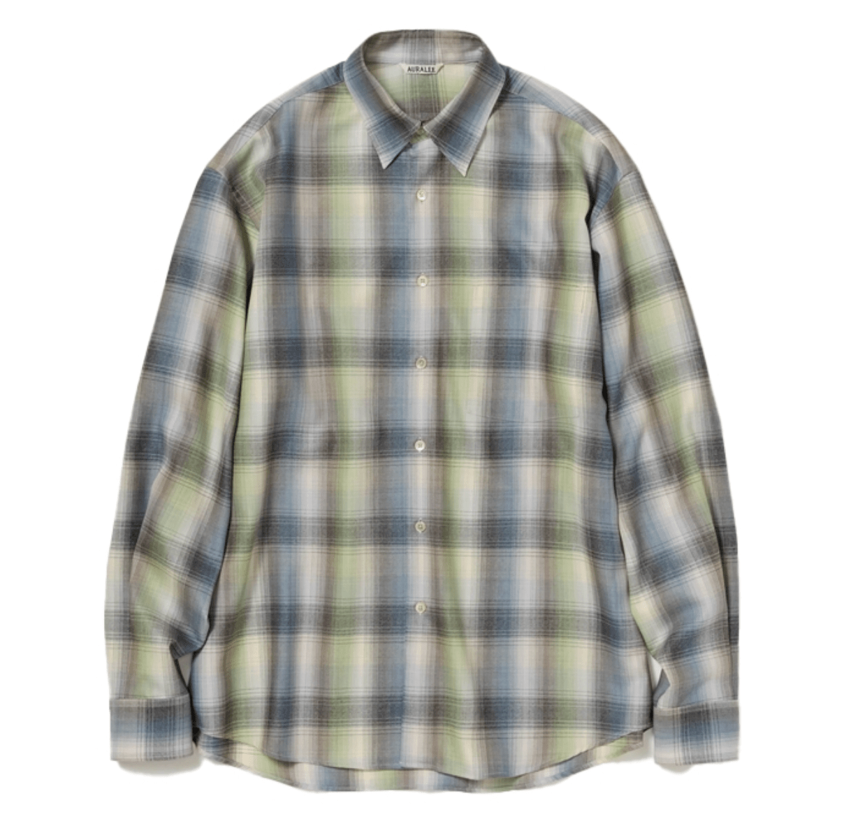 Oaurari Super Light Wool Check Shirt