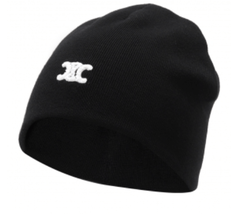 CELINE]TRIOMPHE BEANIE IN WOOL 
