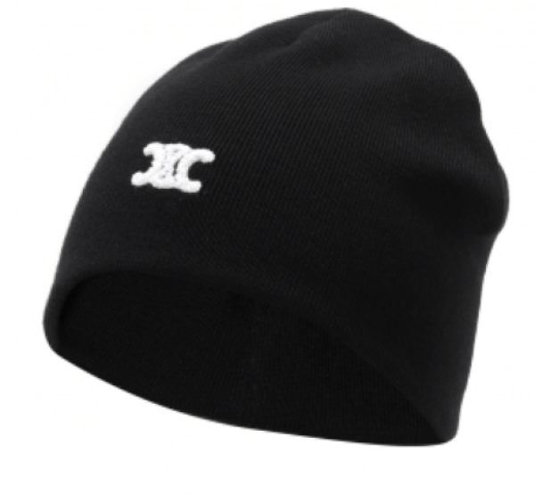 CELINE]TRIOMPHE BEANIE IN WOOL 