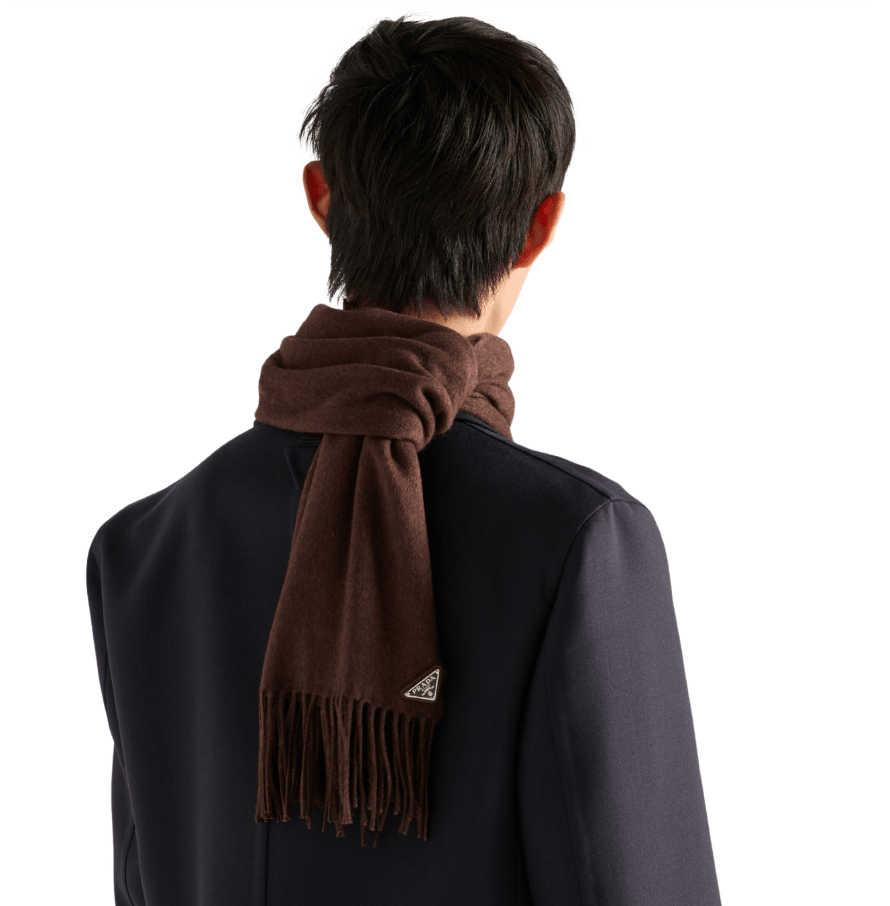 Silk and cashmere scarves