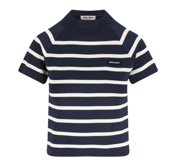  Miu Miu Navy Knit