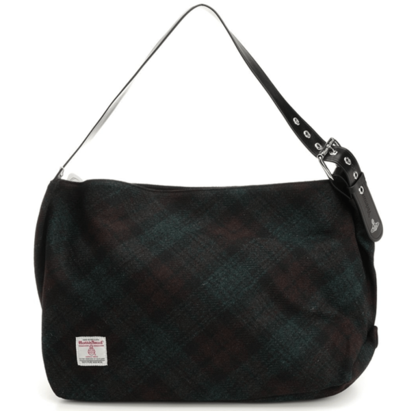 Vivienne Westwood MAXIME Black Large Shoulder Bag