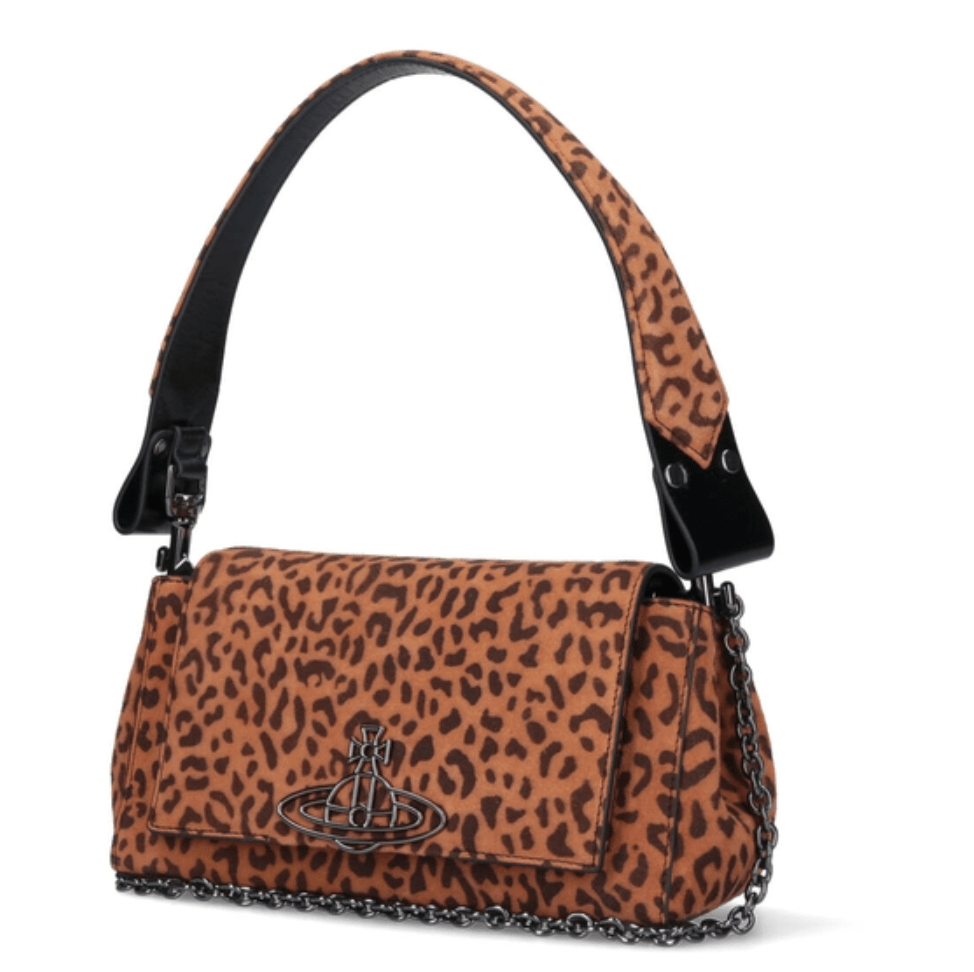 Vivienne Westwood Leopard Shoulder Bag