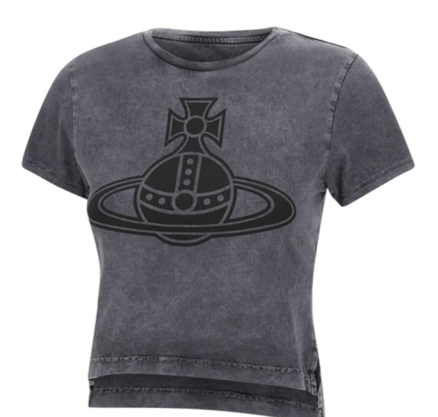Vivienne Westwood Grey Short Sleeve T-Shirt