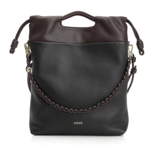 Flamenco purse tote in mellow nappa lambskin