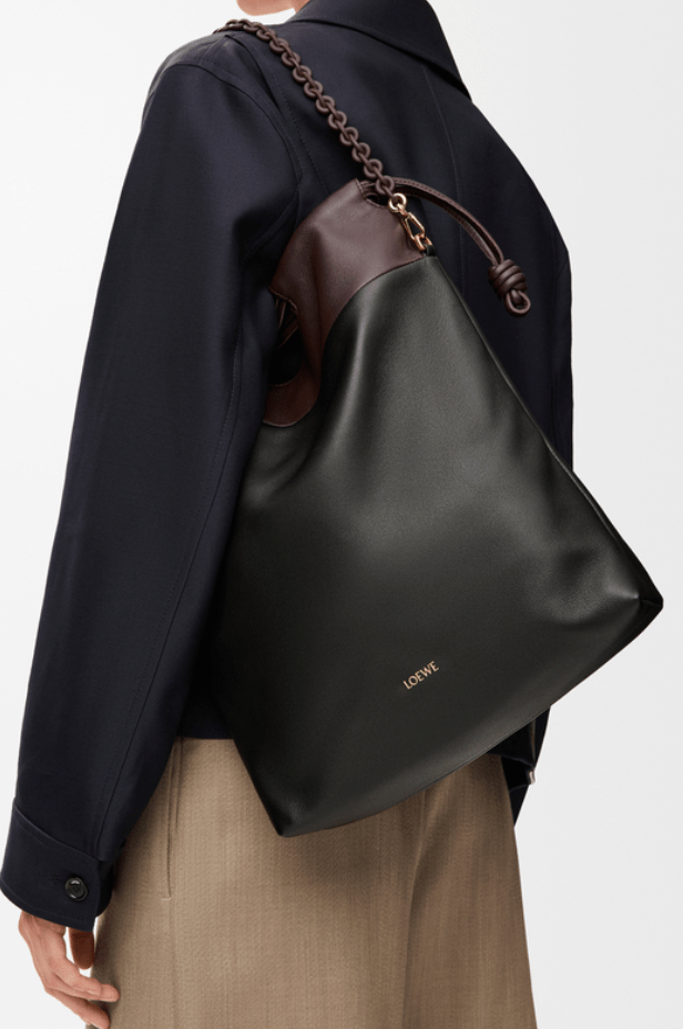 Flamenco purse tote in mellow nappa lambskin
