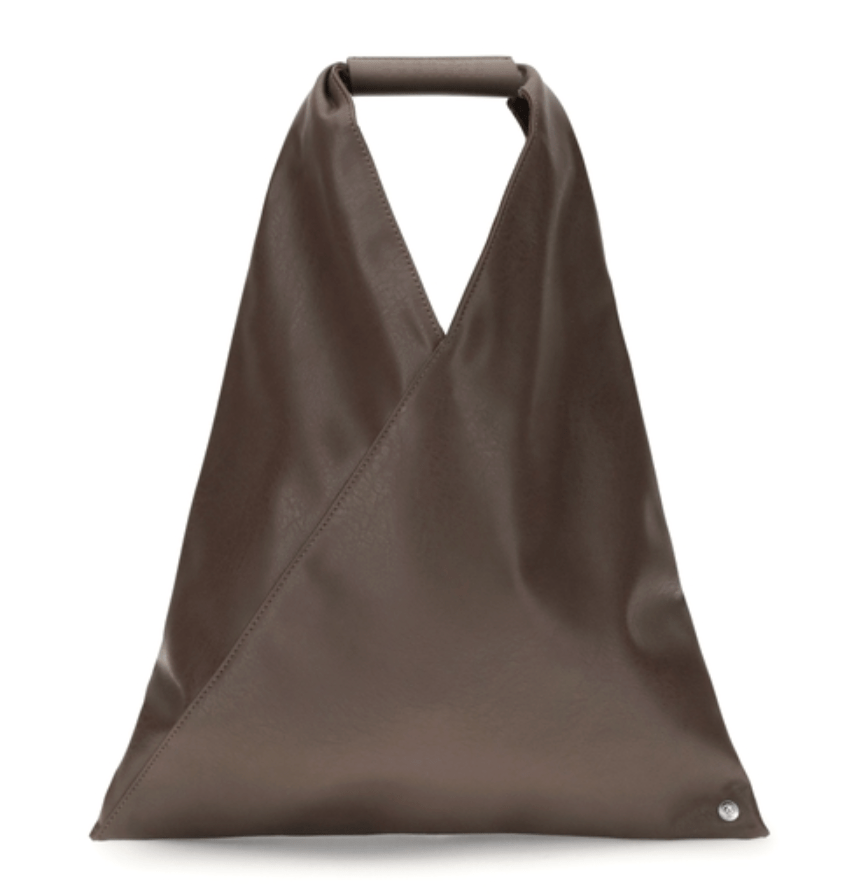 MM6 Maison Margiela Japanese Brown Small Tote Bag