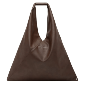 MM6 Maison Margiela Japanese Brown Large Tote Bag