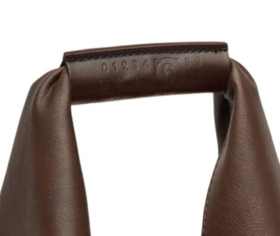 MM6 Maison Margiela Japanese Brown Large Tote Bag