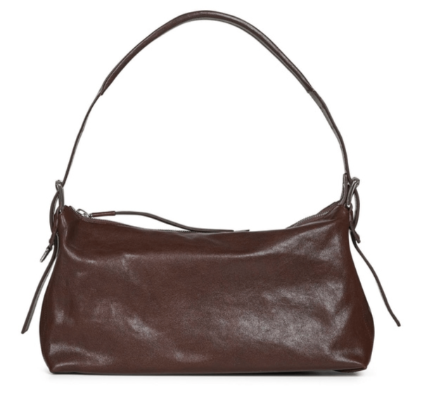 LEMAIRE Baguette Brown Shoulder Bag
