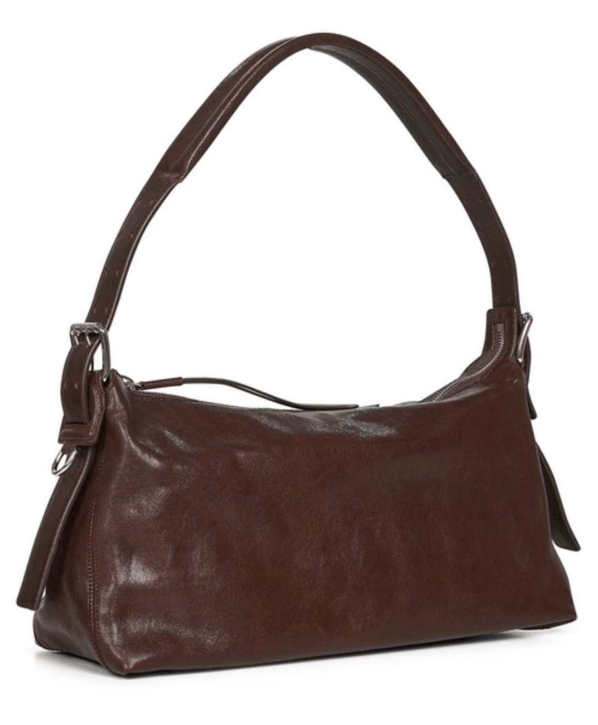 LEMAIRE Baguette Brown Shoulder Bag